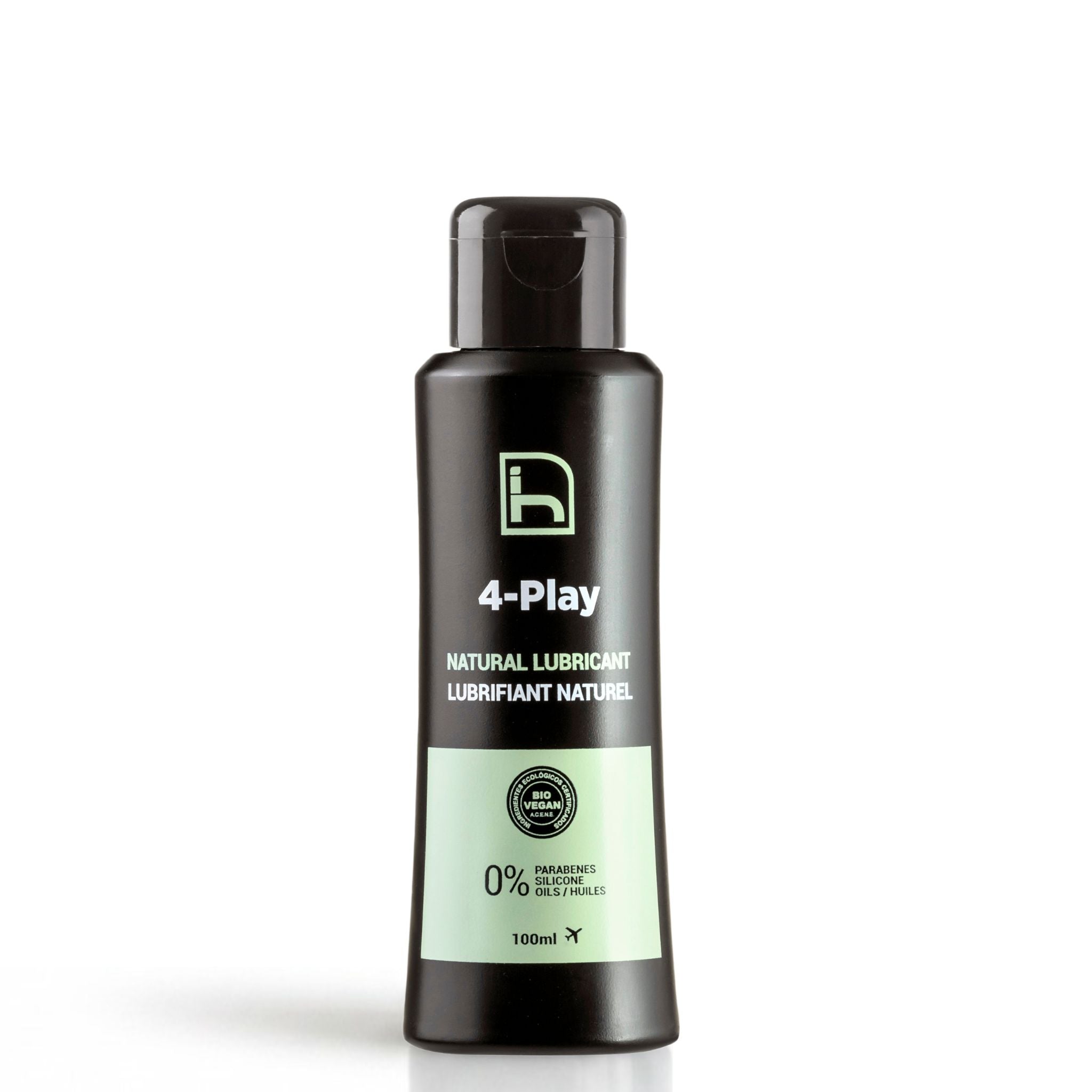 Lubricante natural base agua. Sin siliconas. Certificación ecológica y vegana. Sin perfume. Ideal para relaciones íntimas y para sequedad vaginal menopausia.
