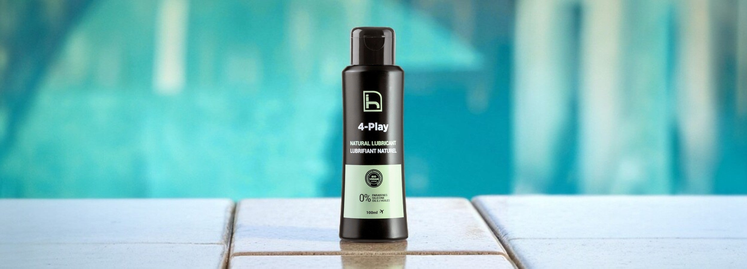 Lubricante natural para hombre. Base agua. Sin siliconas. 
